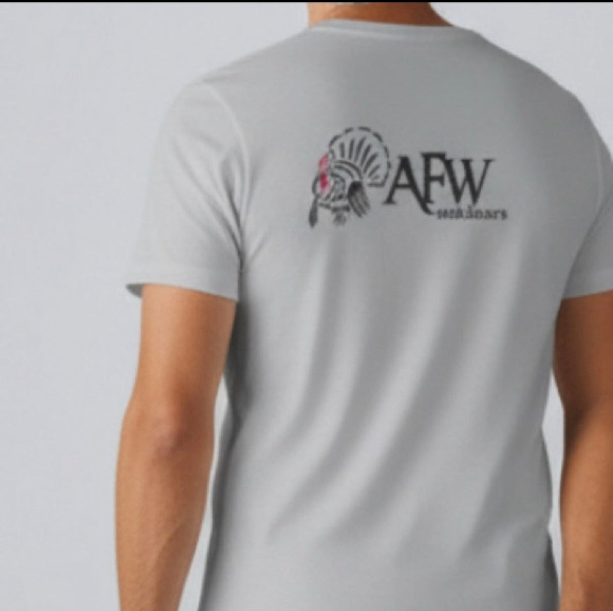 American Flyway Waterfowl - The Strutter Tee - Granite w/ Pocket American Flyway Waterfowl