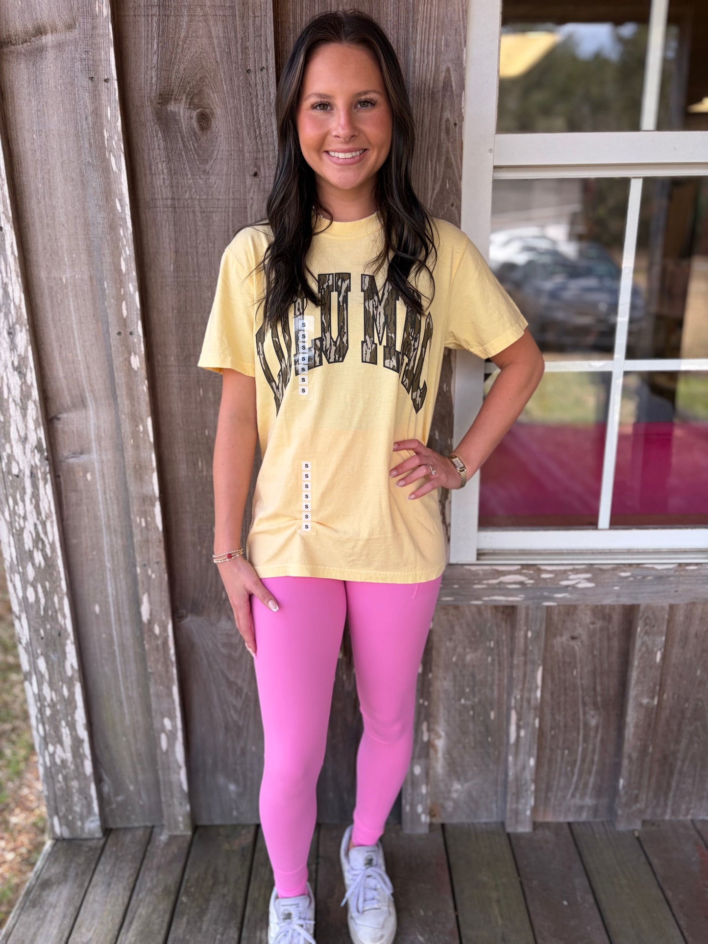Lulu Mac Pink Solid Leggings Girlie Girl Originals