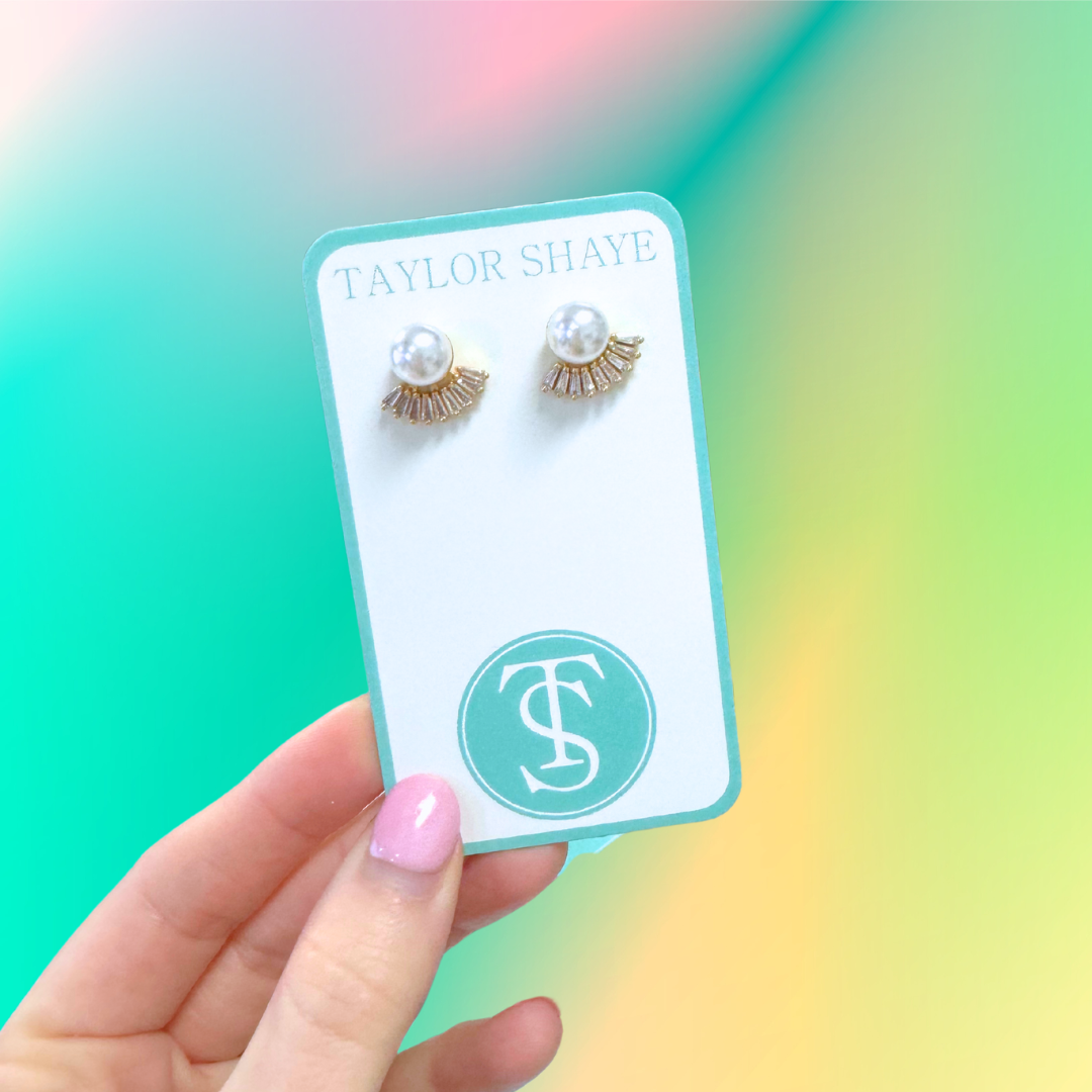 Taylor Shaye Designs - Palloma Pearl Stud Taylor Shaye Designs