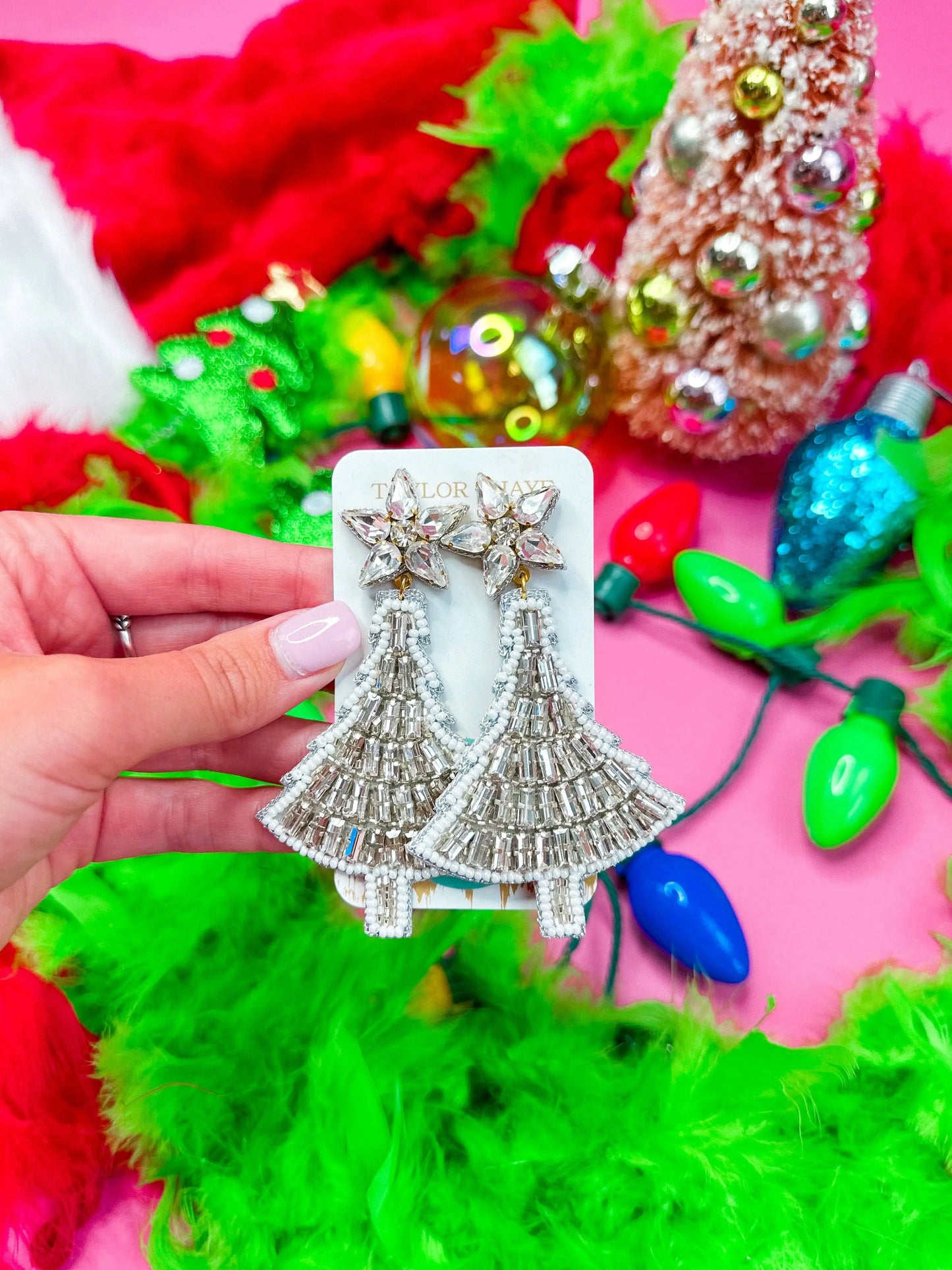 Taylor Shaye Designs - Beaded Crystal Christmas Tree Taylor Shaye Designs