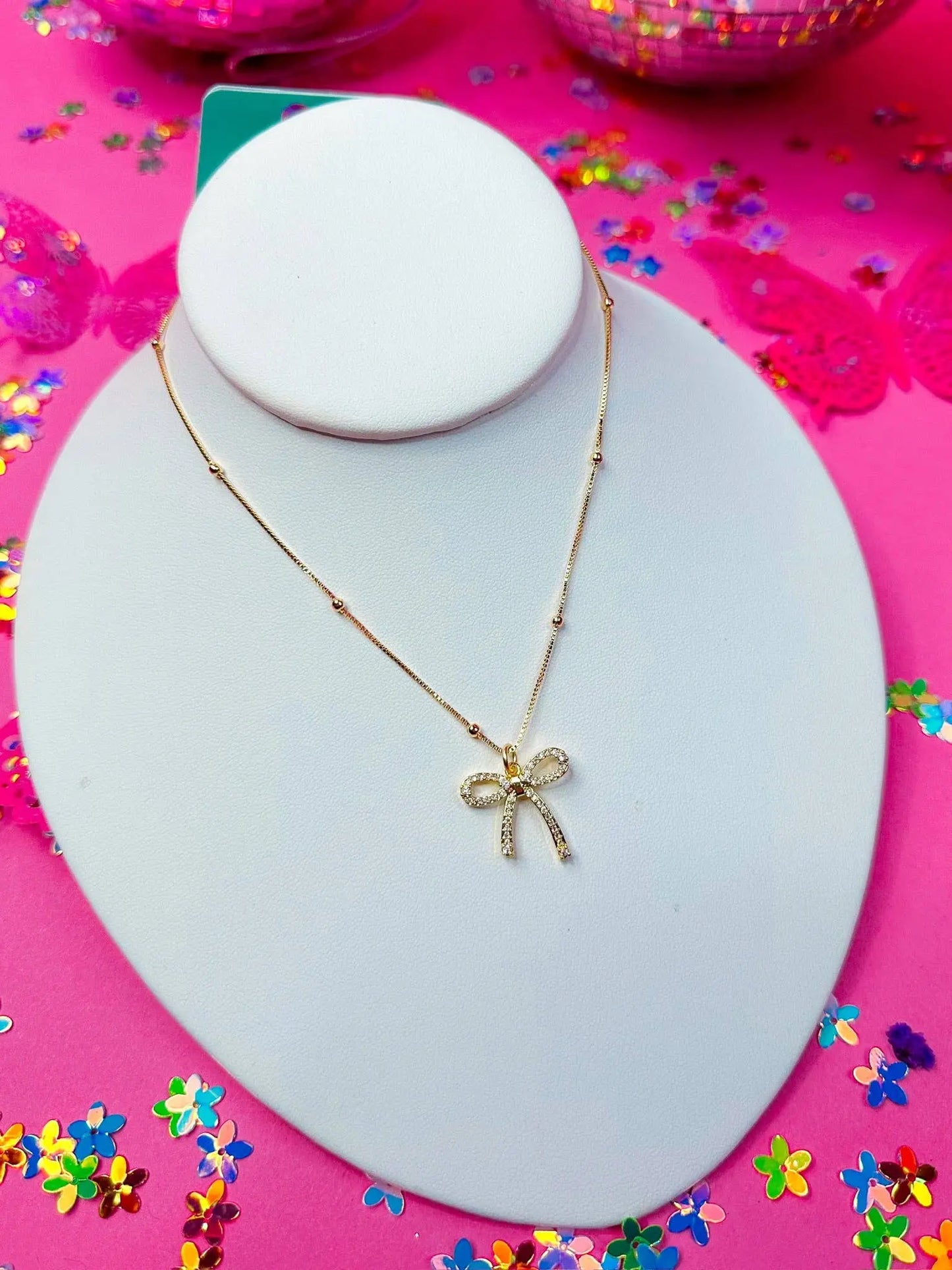 Taylor Shaye Designs - Isabella Bow Necklace Taylor Shaye Designs