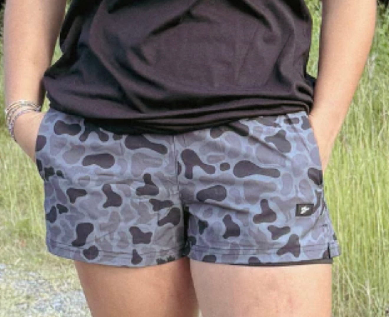 Combat Waterfowl Womens 2.5" Kandahar Camo Shorts COMBAT WATERFOWL