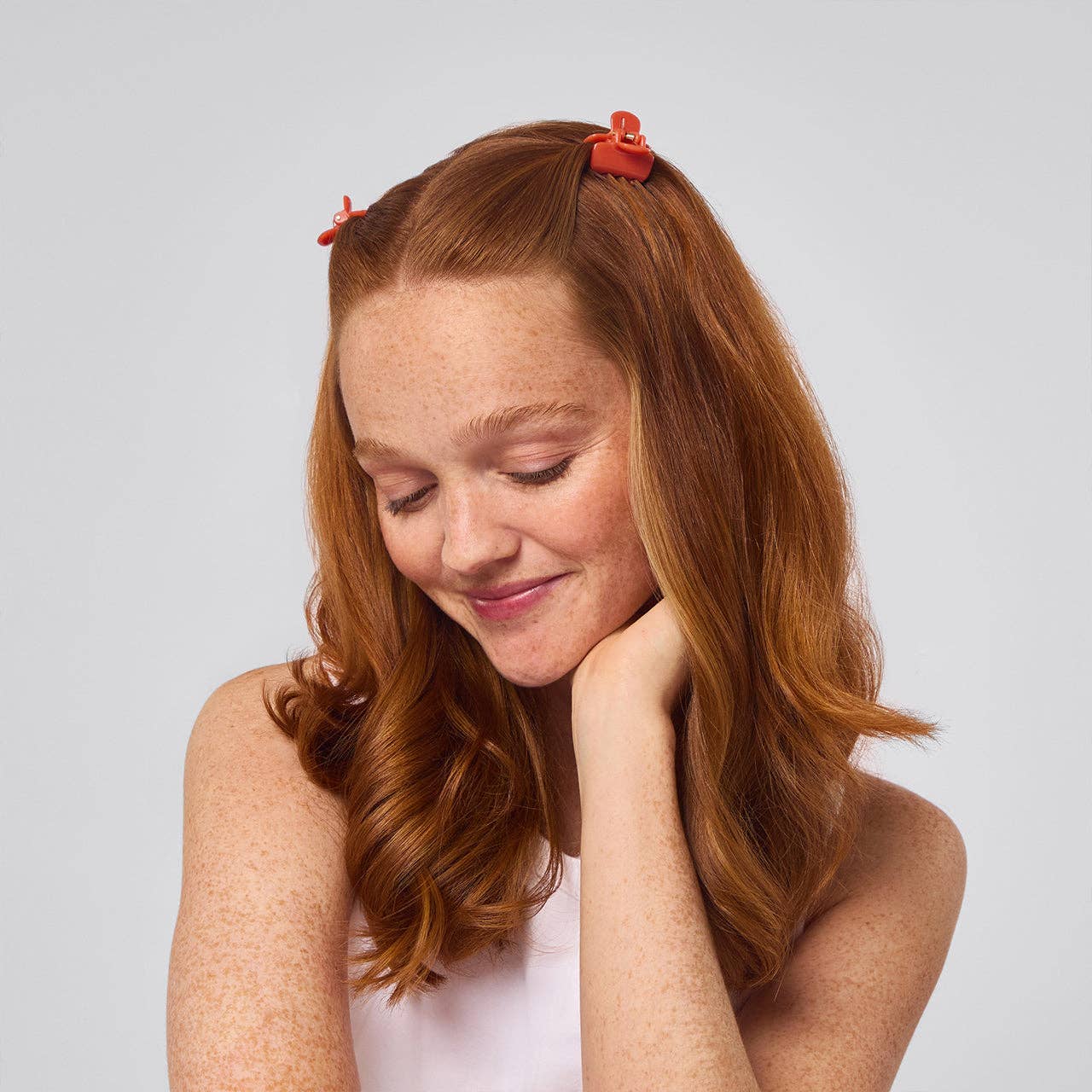 KITSCH - Recycled Mini Cloud Clips 8pc Set - Assorted Cherry Blossom KITSCH