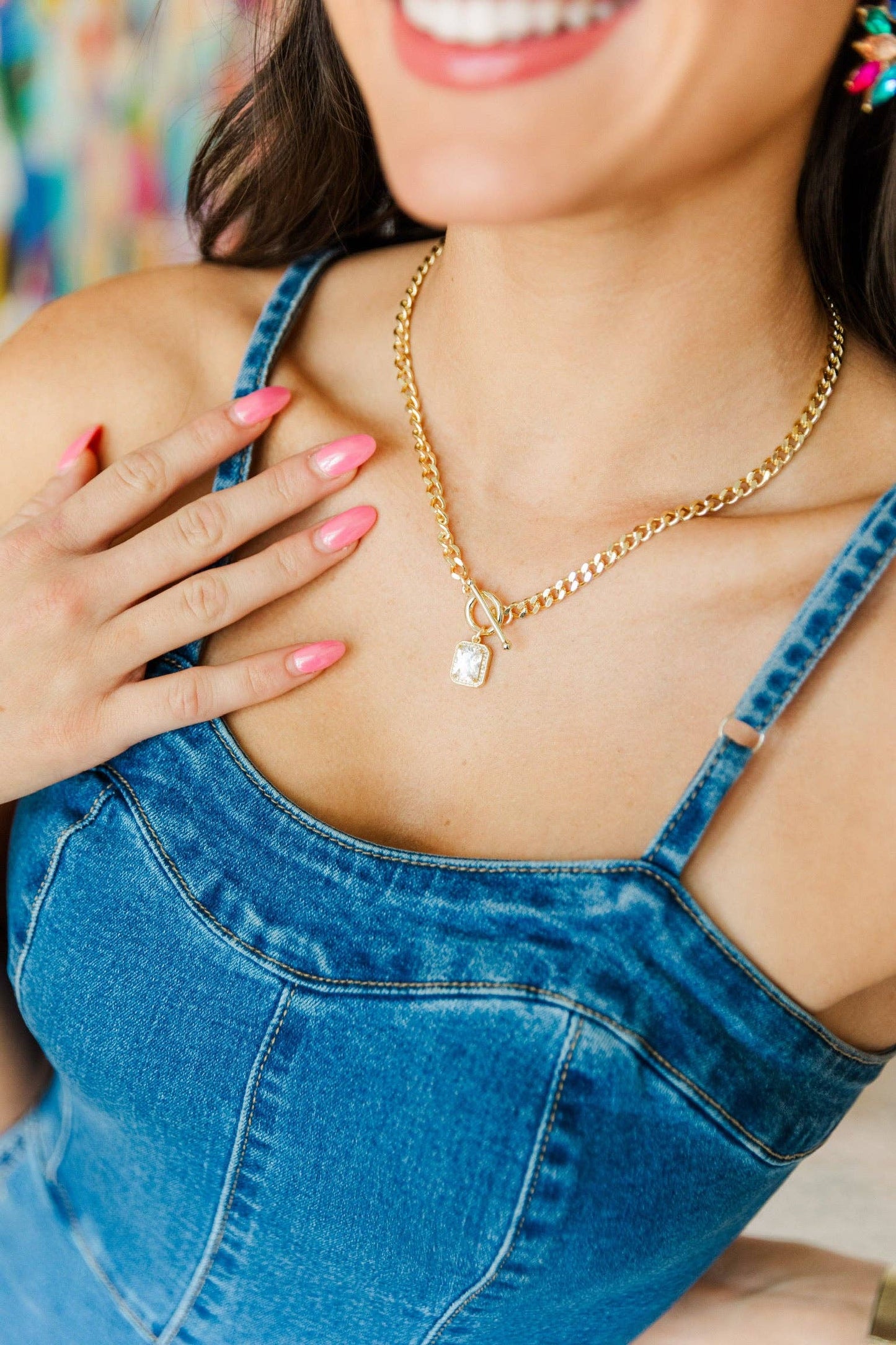 Taylor Shaye Designs - Glam Toggle Necklace Taylor Shaye Designs