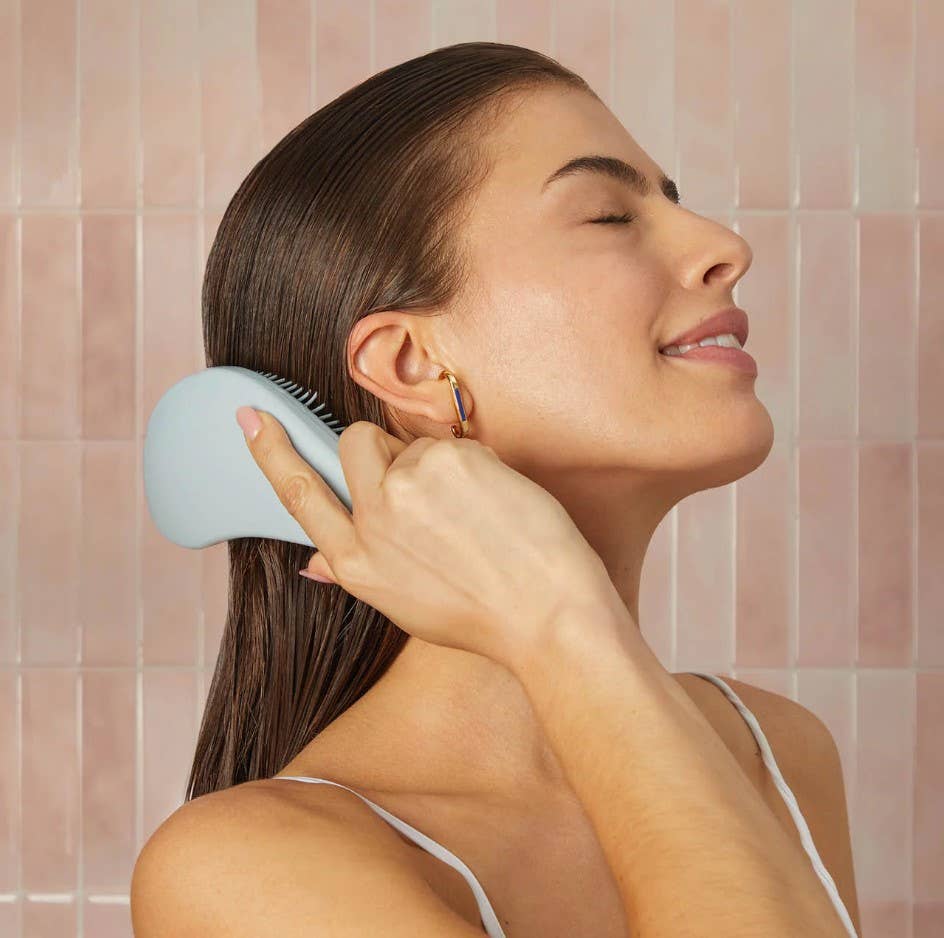 KITSCH - Detangling Brush - Haze Blue KITSCH