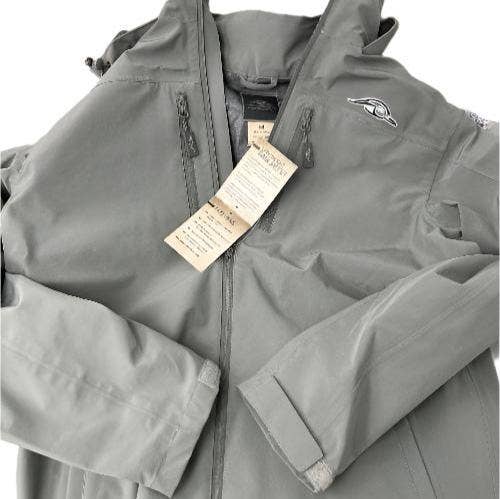 American Flyway Waterfowl - Grey Lightweight Rain Jacket: XLarge American Flyway Waterfowl