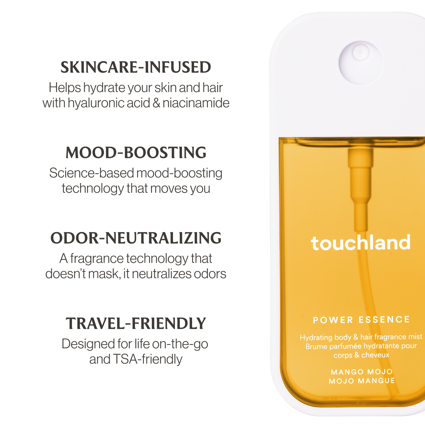 Touchland - Mango Mojo Power Essence Body & Hair Fragrance Mist Touchland