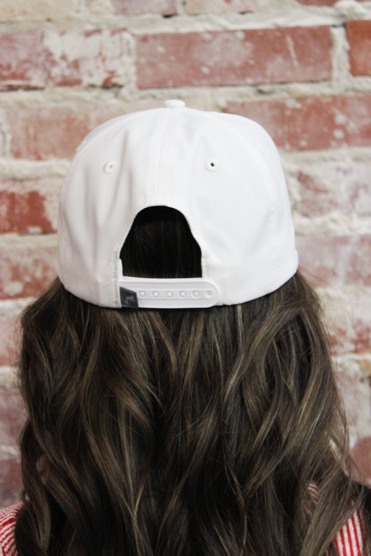Local Girl Stone Rainbow Patch Rope Hat local boy outfitters
