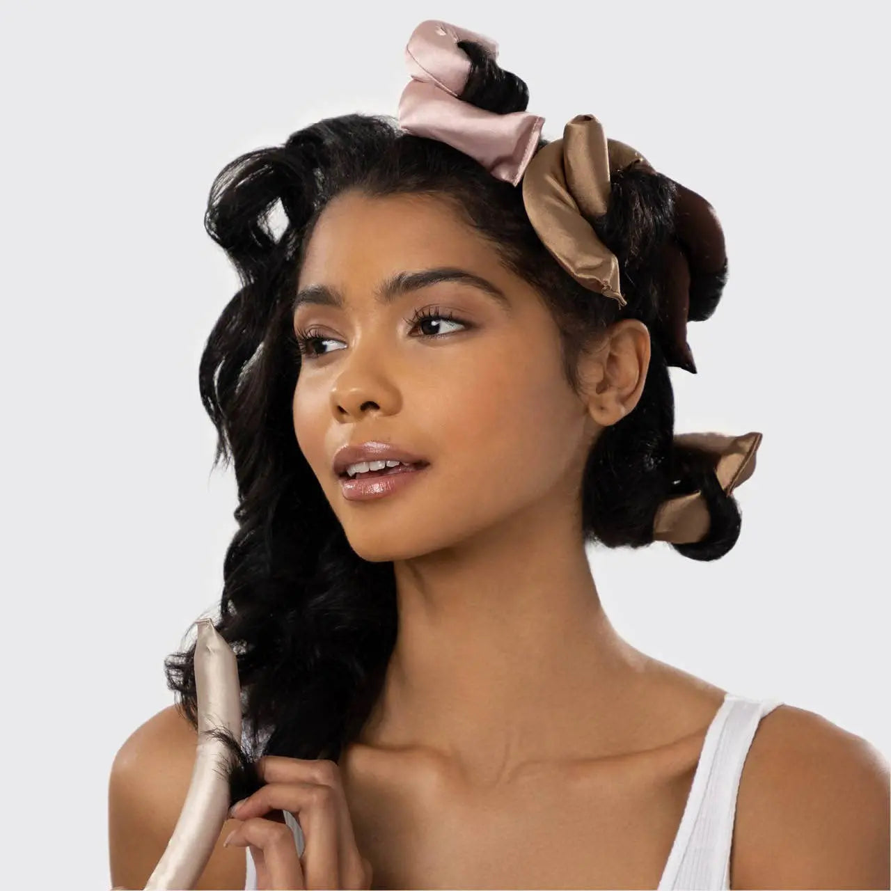 KITSCH - Satin Wrapped Flexi Rods - 6pc Set KITSCH