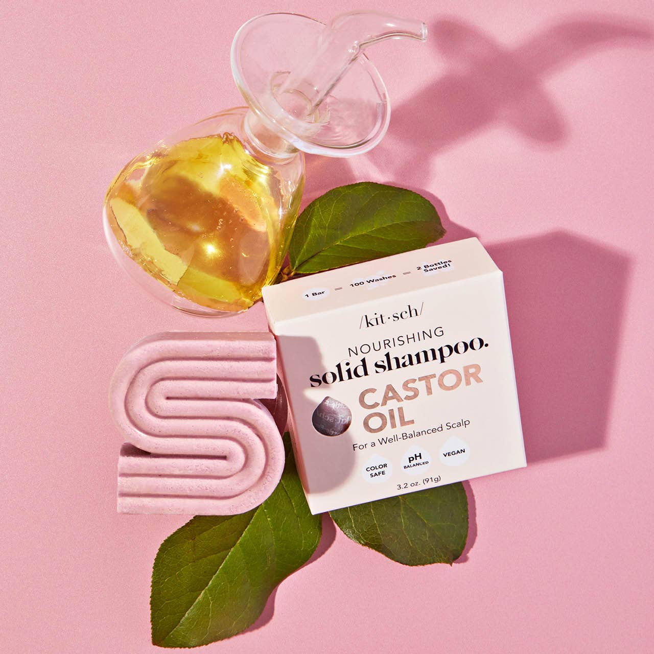 KITSCH - Castor Oil Nourishing Shampoo Bar KITSCH