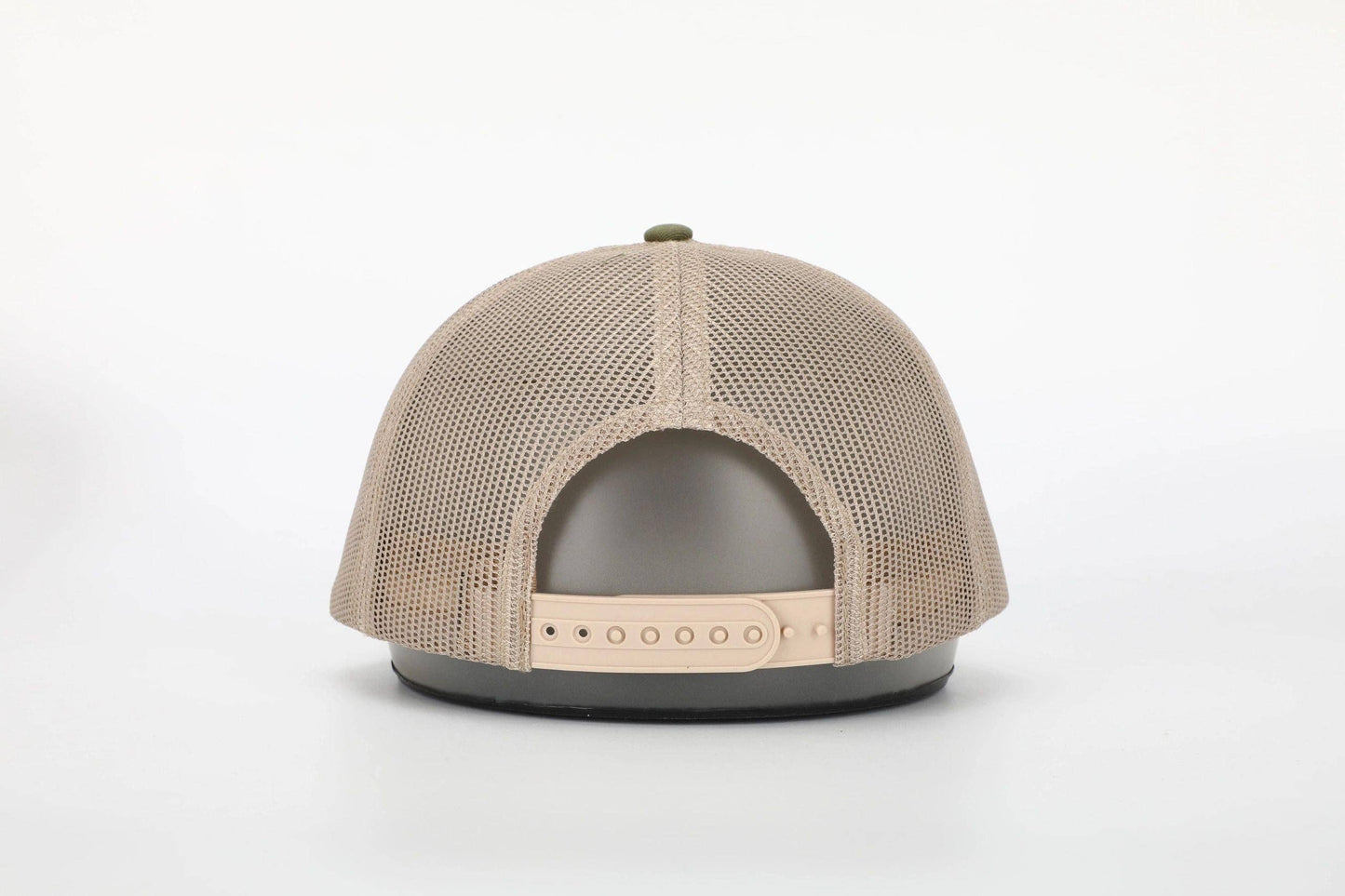 American Flyway Waterfowl - Army Olive - Khaki Mesh Back Five Panel American Flyway Waterfowl