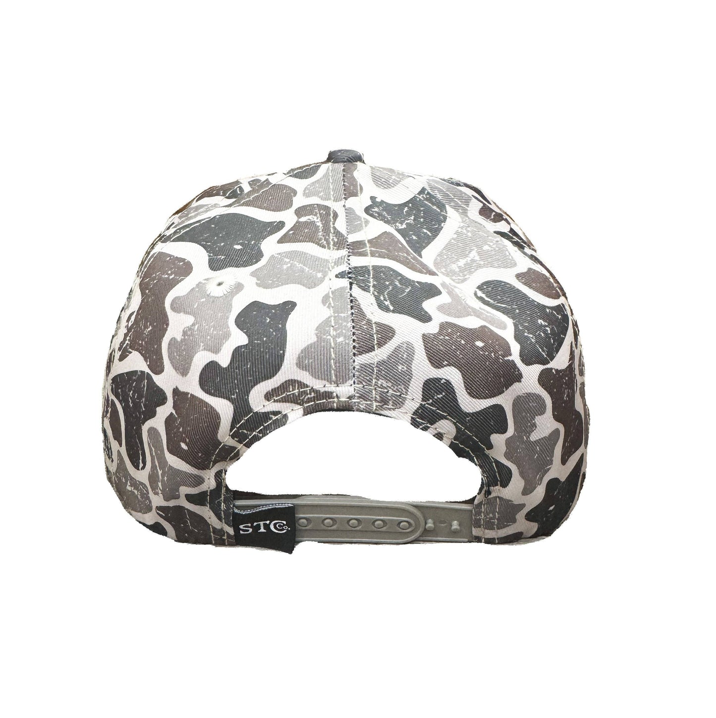 Southern Tradition Tradition Clothing Co - Distressed Grey Camo Rope Cap Southern Tradition Tradition Clothing Co