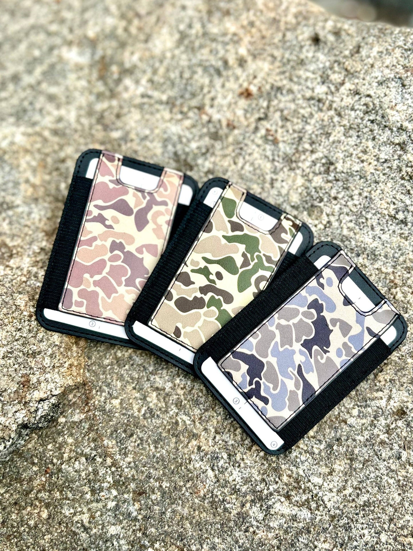 American Flyway Waterfowl - AFW Phone Magnetic CC Holder: Brown OSC American Flyway Waterfowl