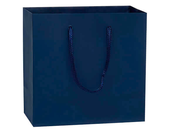Nashville Wraps - Matte Paper Cord Handle Gift Bags: Hot Pink Matte / 10 Pack / Cub 8x4x10" Nashville Wraps