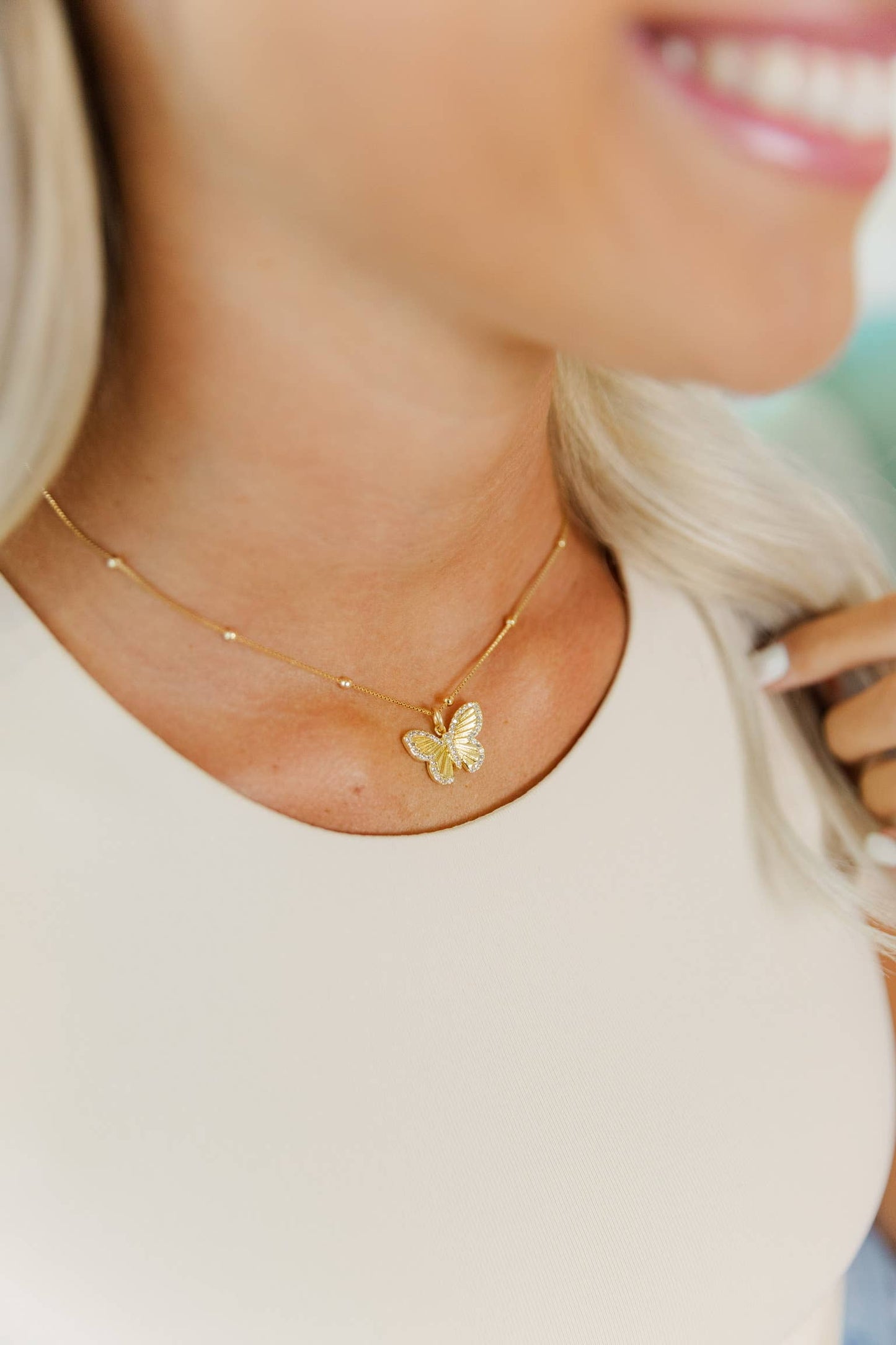 Taylor Shaye Designs - Laura Butterfly Necklace Taylor Shaye Designs