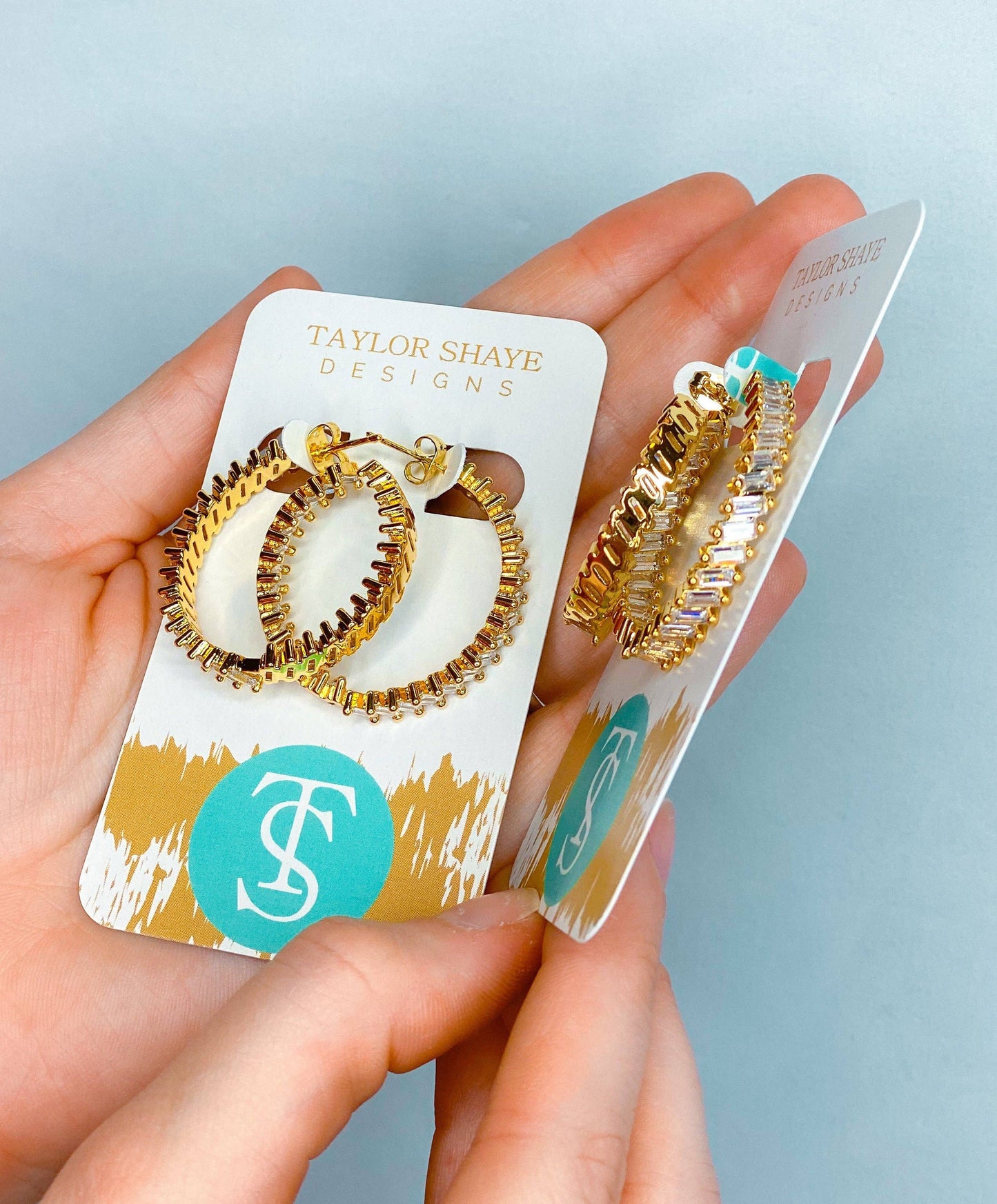 Taylor Shaye Designs - Pretty Girl Hoops Taylor Shaye Designs