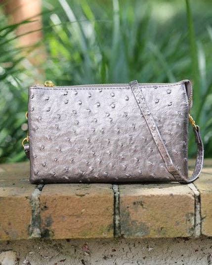 Caroline Hill - Liz Crossbody Pewter EO: Default Caroline Hill