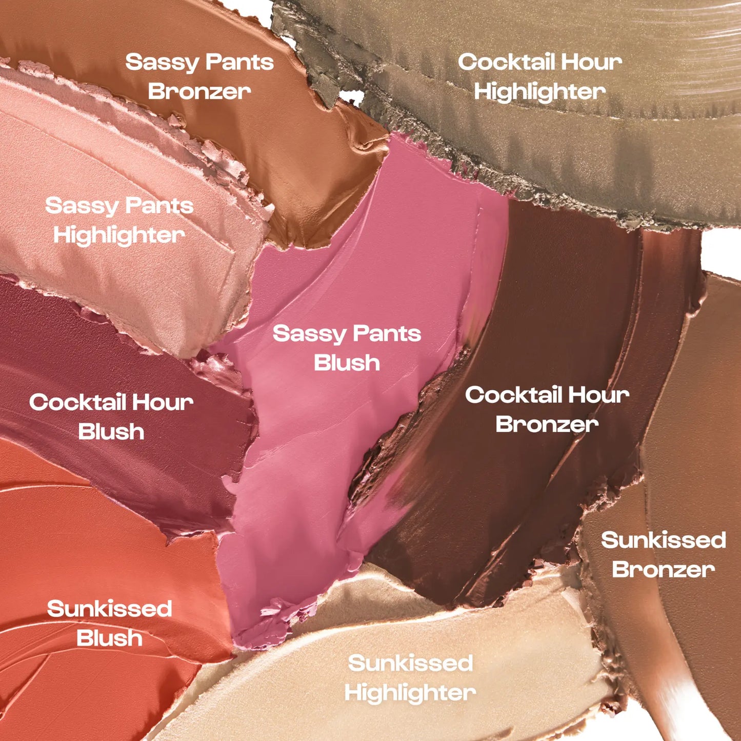 Alleyoop Makeup - Stack the Odds Blush/ Bronzer/ Highlighter in Sassy Pants: Sassy Pants Alleyoop Makeup