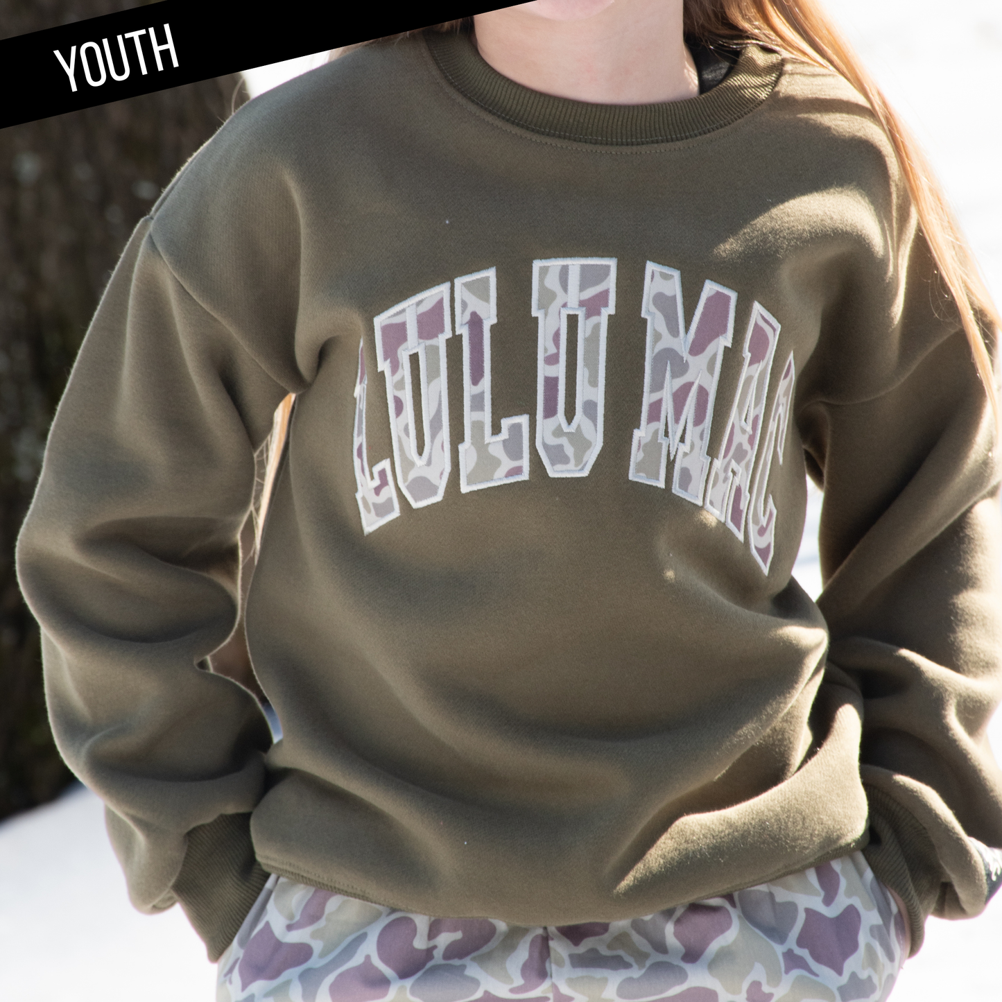 Girlie Girl Originals - KD-9571 CAMO GREEN: GREEN / Large Girlie Girl Originals