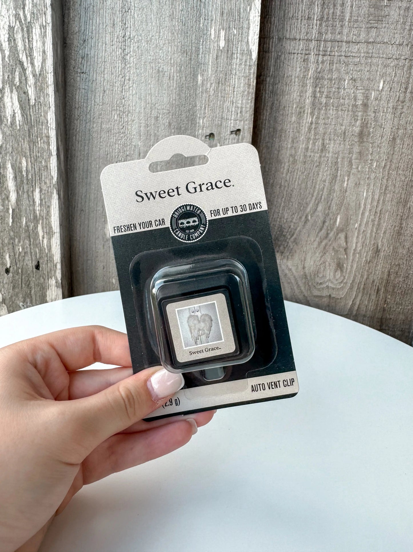 Auto Vent Clip -Sweet Grace & Let's Celebrate BRIDGEWATER CANDLE CO.