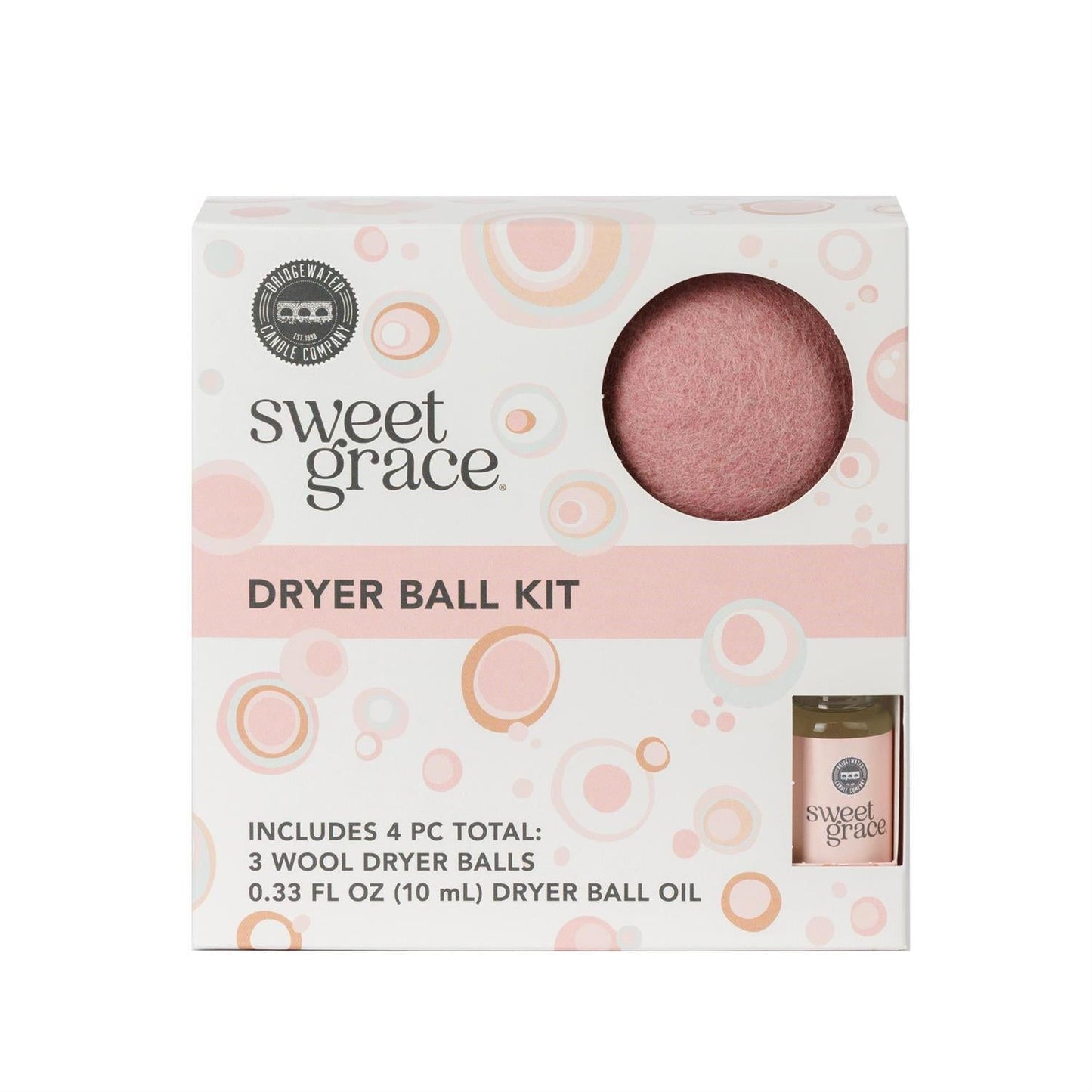 Sweet Grace Laundry Dryer Ball Kit BRIDGEWATER CANDLE CO.