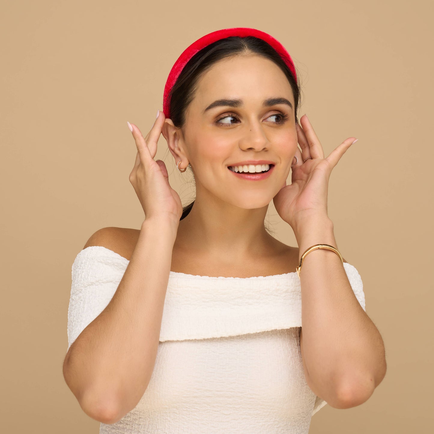 KITSCH - Holiday Velvet Headband 3pc Set KITSCH