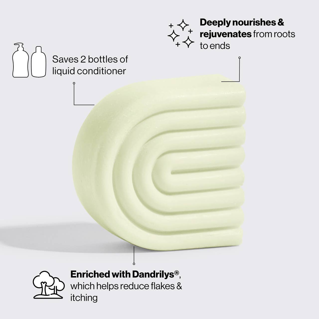 KITSCH - Tea Tree & Mint Clarifying Solid Conditioner KITSCH