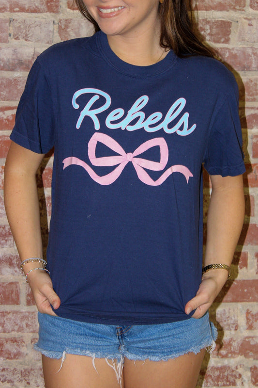 Rebels Coquette Bows Graphic Tee Gia Gifts Boutique
