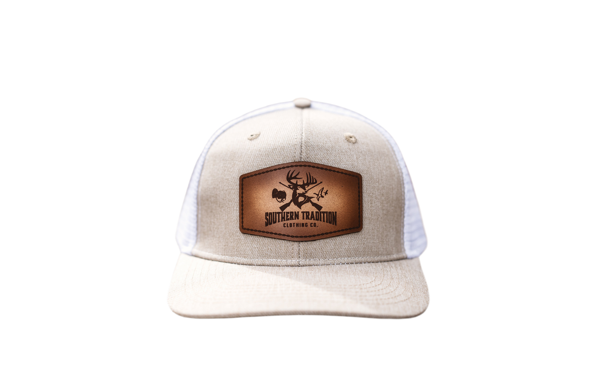 Southern Tradition Tradition Clothing Co - Khaki & White 6 Panel Southern Tradition Tradition Clothing Co