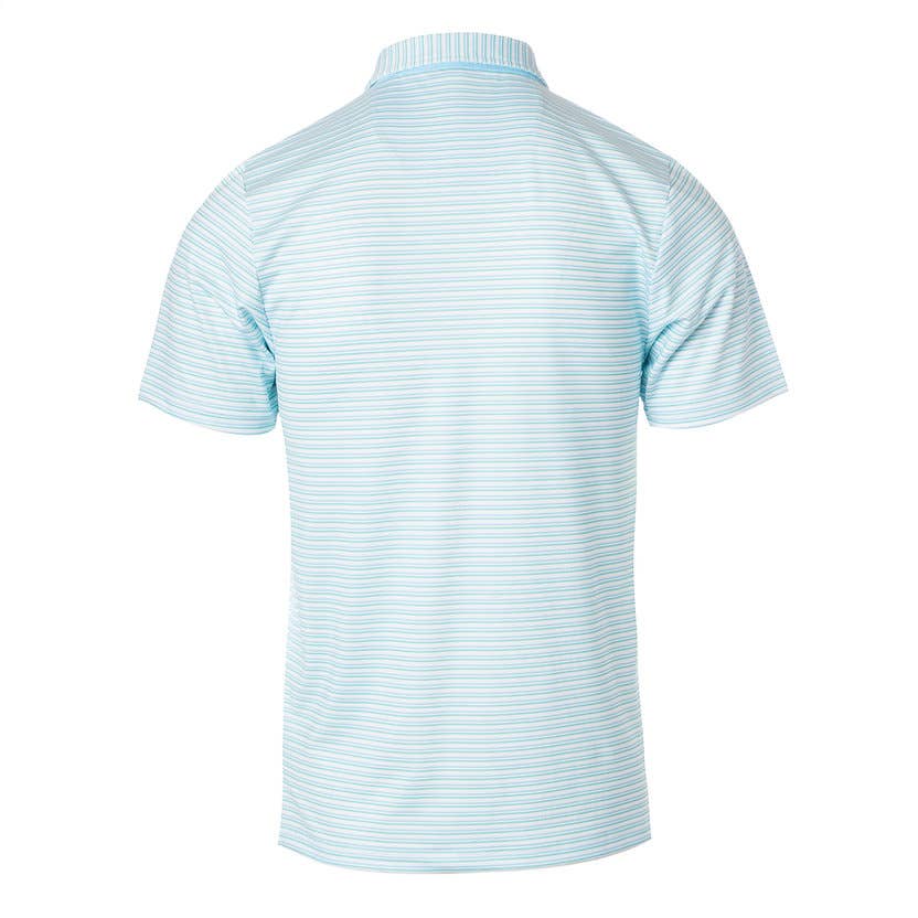 Buck Wild Branding - Roost Cayuga Polo (RW-194): Blue/ Green / 2T Buck Wild Branding