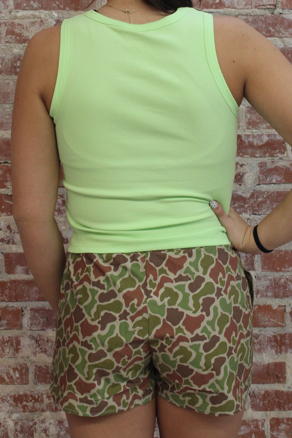 LULU MAC DARK TONE CAMO BOXER SHORT Girlie Girl Originals
