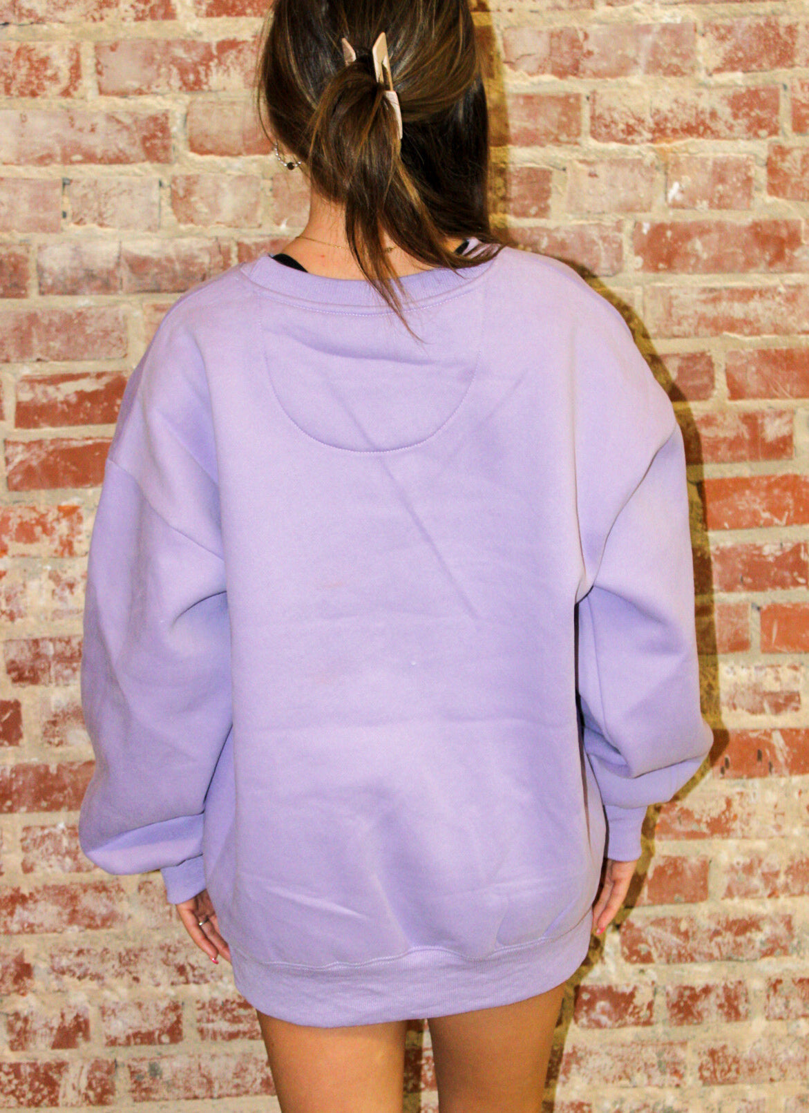 Lulu Mac Lavender Leopard Sweatshirt Girlie Girl Originals