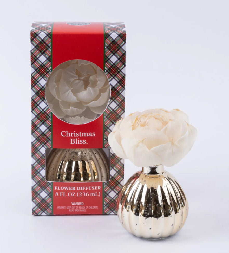Christmas Bliss Holiday Flower Diffuser BRIDGEWATER CANDLE CO.