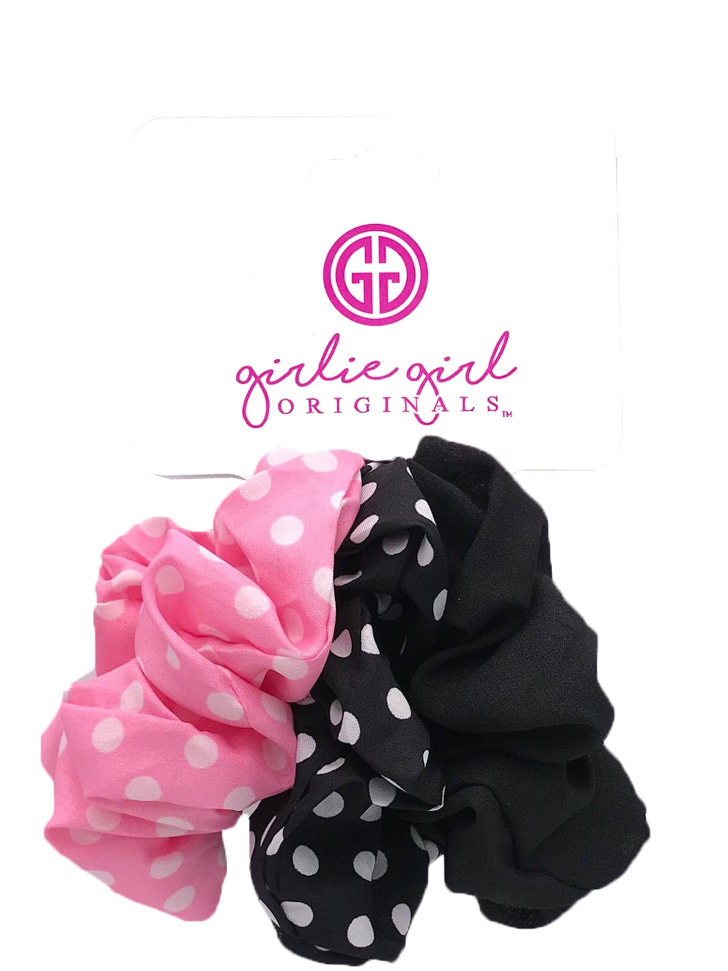 Girlie Girl Originals - SCR-13-DOT Assorted Scrunchies Girlie Girl Originals
