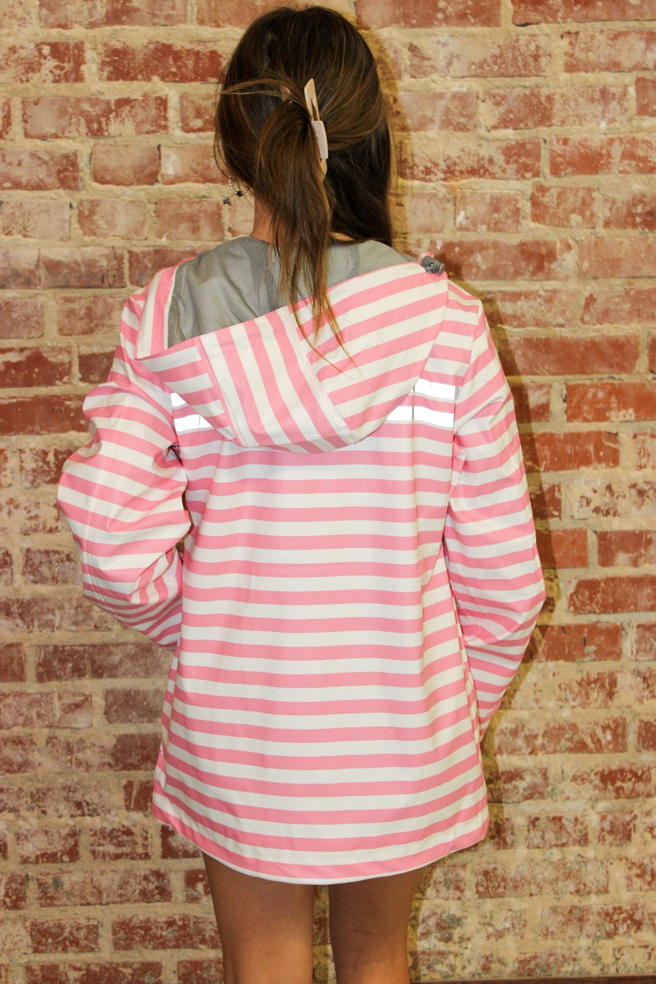 Lulu Mac Darby Pink/White Raincoat Girlie Girl Originals