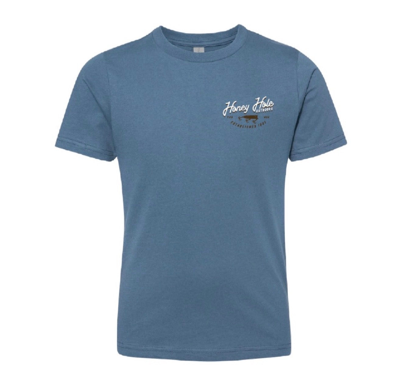 Honey Hole Outdoors Youth Eagle Short Sleeve Shirt Honey Hole Outdoors