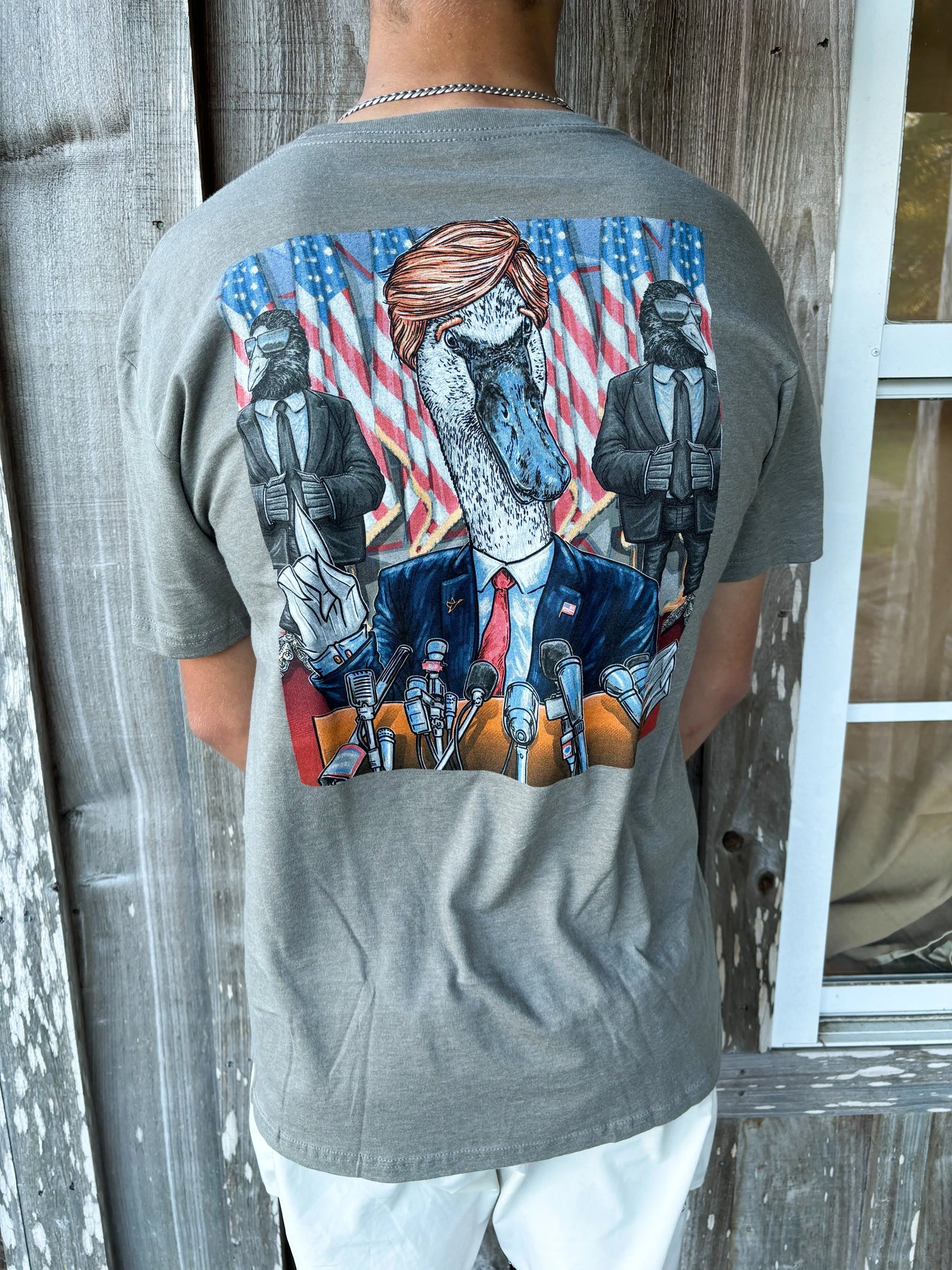 Trumpeter Rally Short Sleeve Graphic Tee COMBAT WATERFOWL