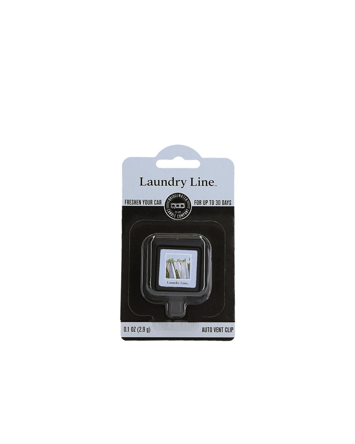 Auto Vent Clip Laundry Line BRIDGEWATER CANDLE CO.