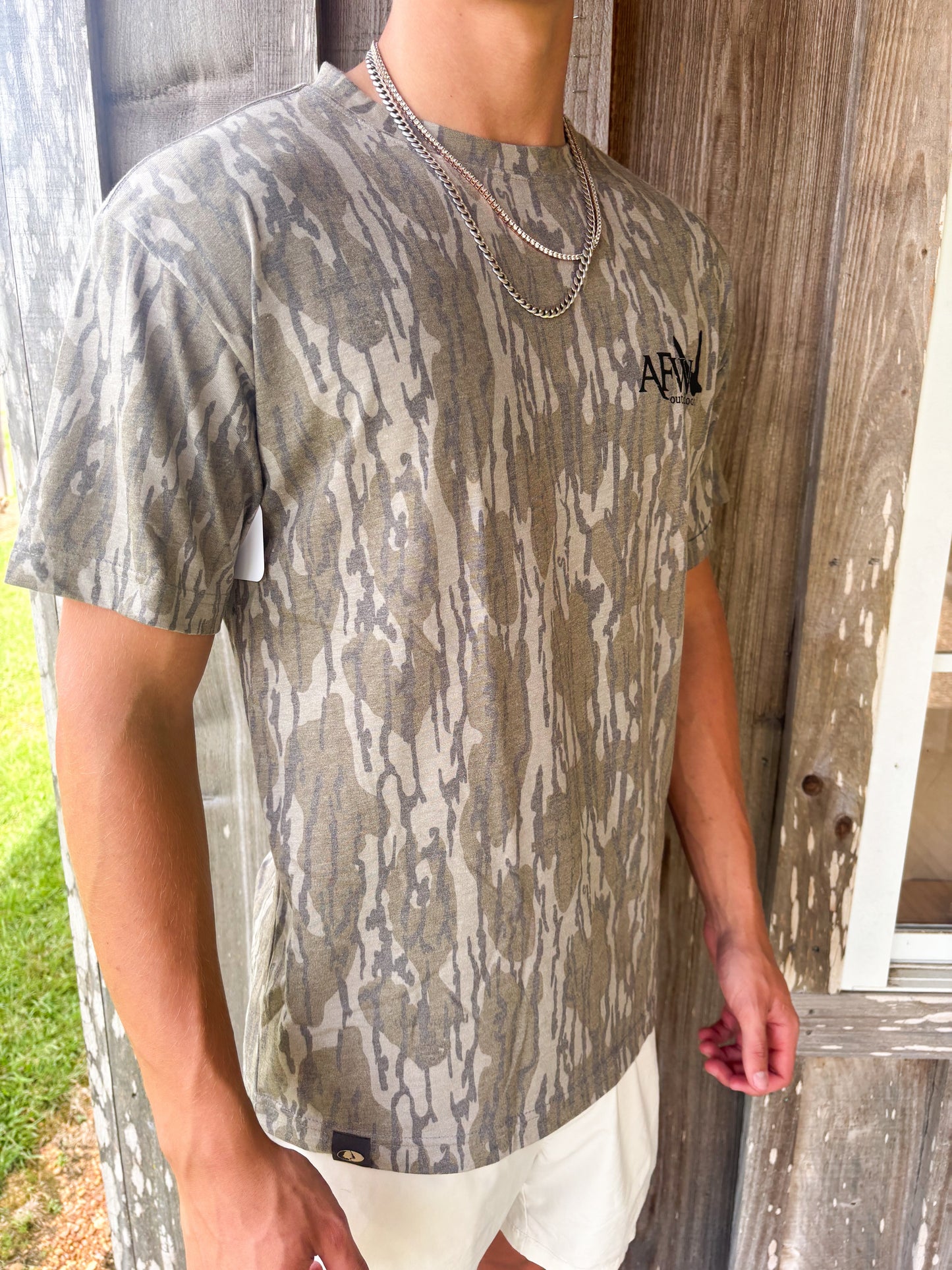 American Flyway Waterfowl Outdoors Turkey Mossy Oak Tee American Flyway Waterfowl
