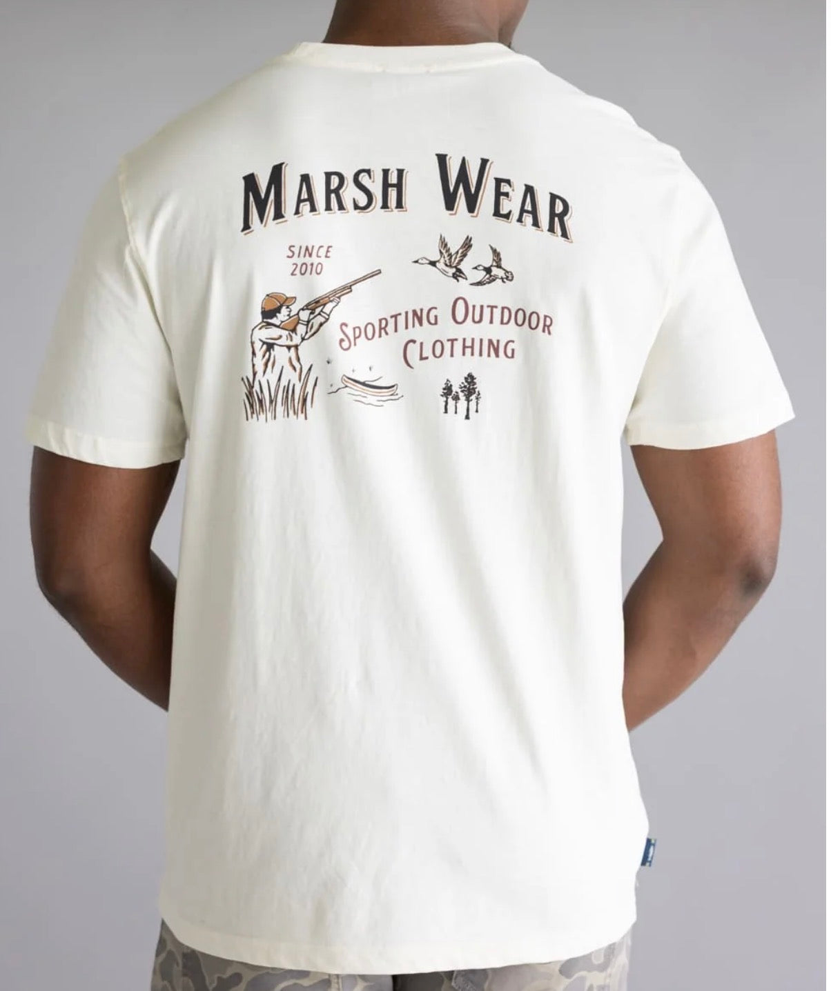 Marsh Wear Men’s Short Sleeve Pocket Sportsman T-Shirt MARSH WEAR