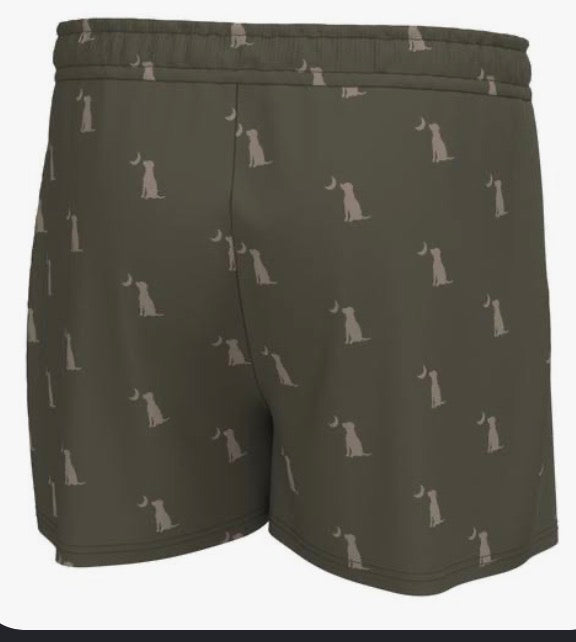 Local Boy Cedar Dog & Moon Boxer Shorts LOCAL BOY OUTFITTER