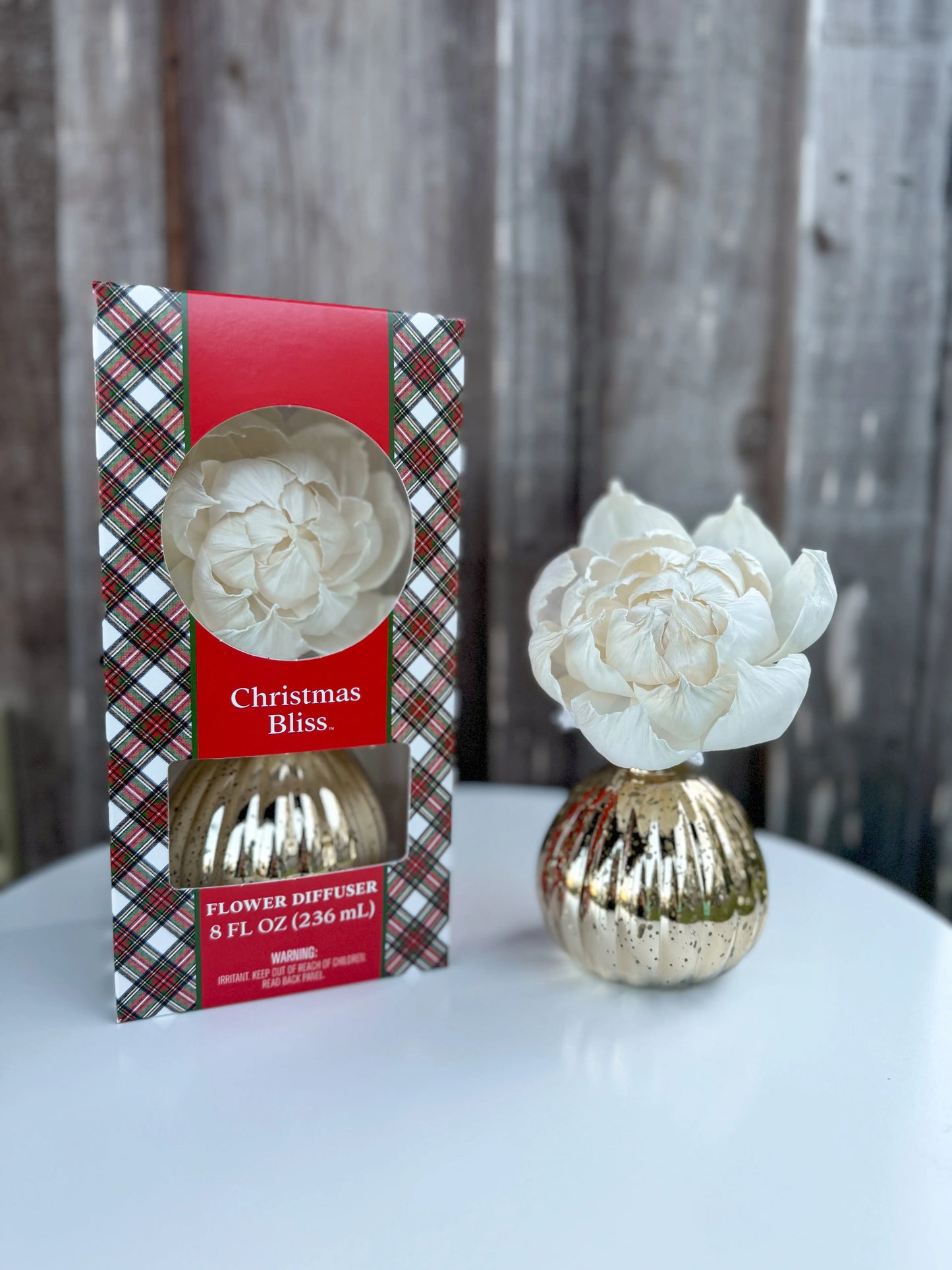 Christmas Bliss Holiday Flower Diffuser BRIDGEWATER CANDLE CO.