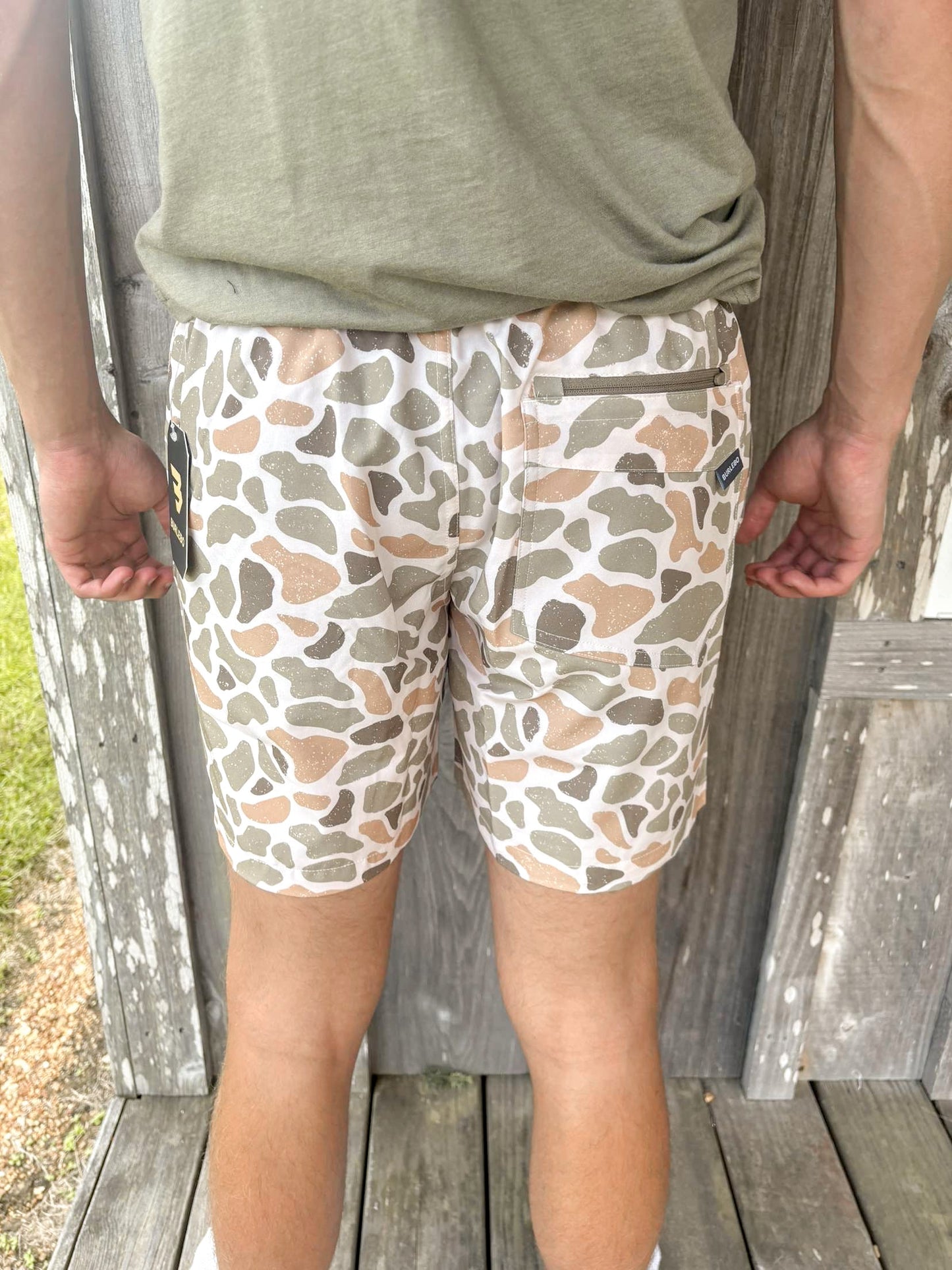 BURLEBO VENADO CAMO EVERYDAY SHORTS (7" INSEAM) BURLEBO
