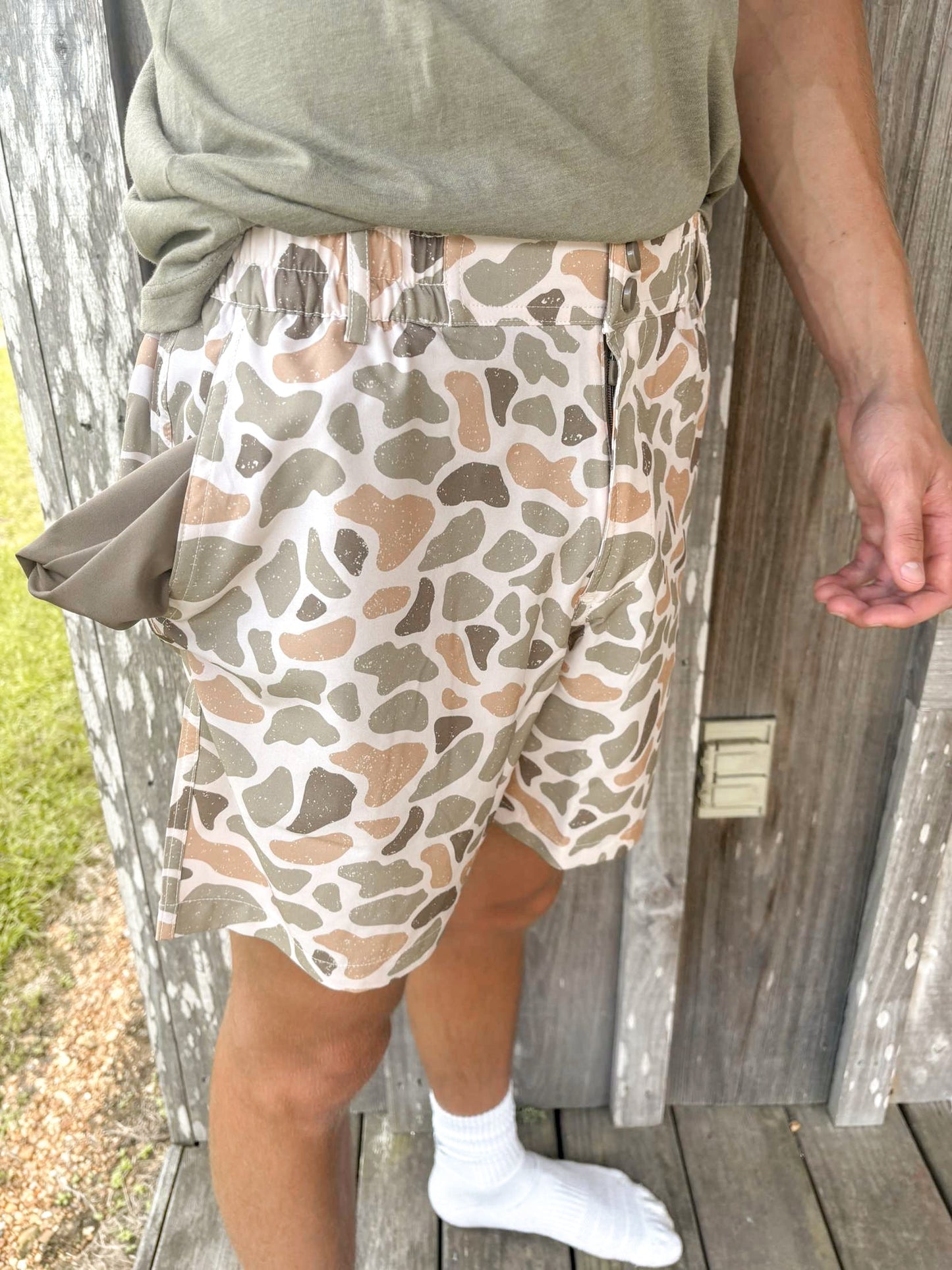 BURLEBO VENADO CAMO EVERYDAY SHORTS (7" INSEAM) BURLEBO