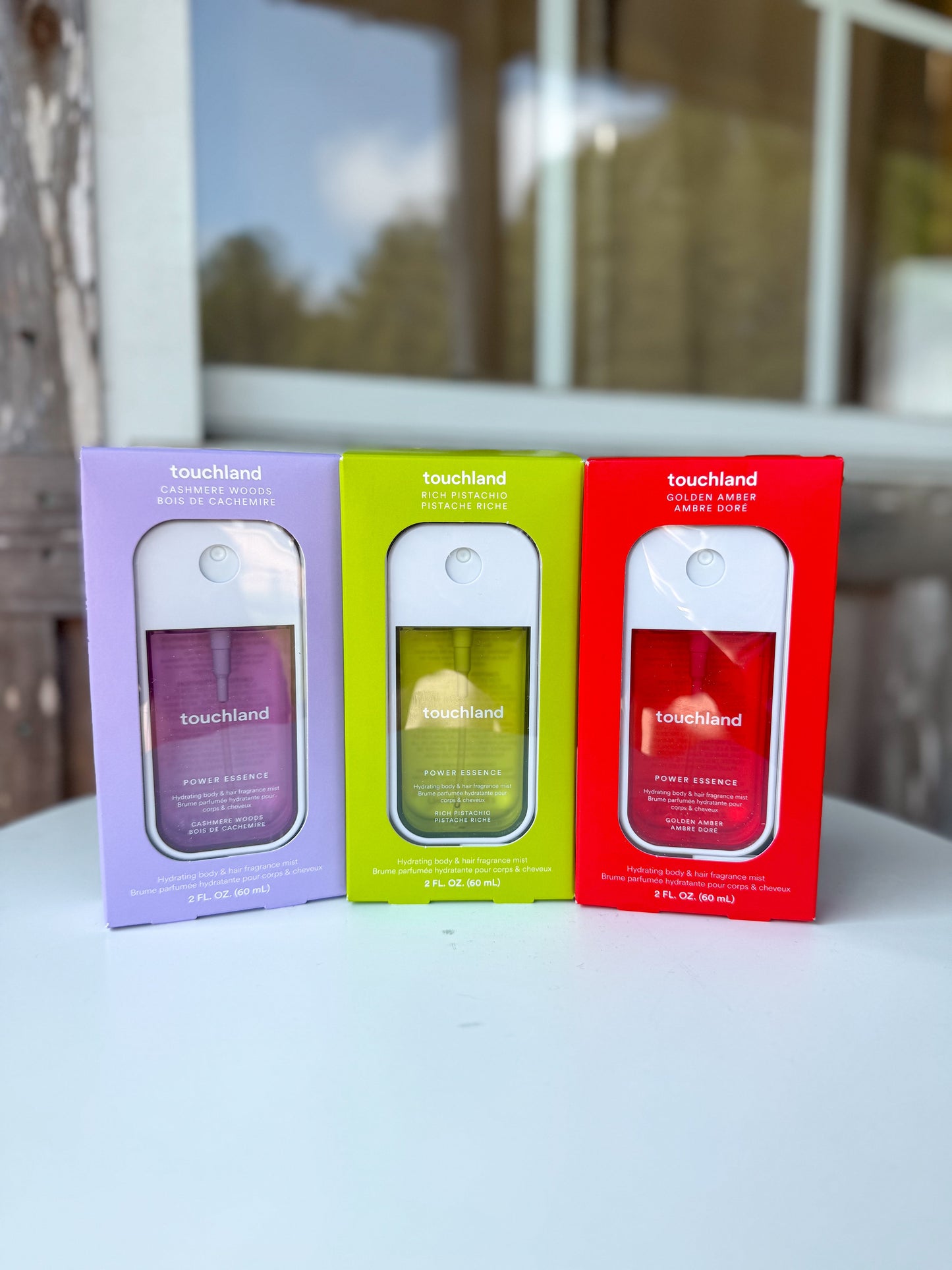Cashmere Woods Power Essence Body & Hair Fragrance Mist Touchland