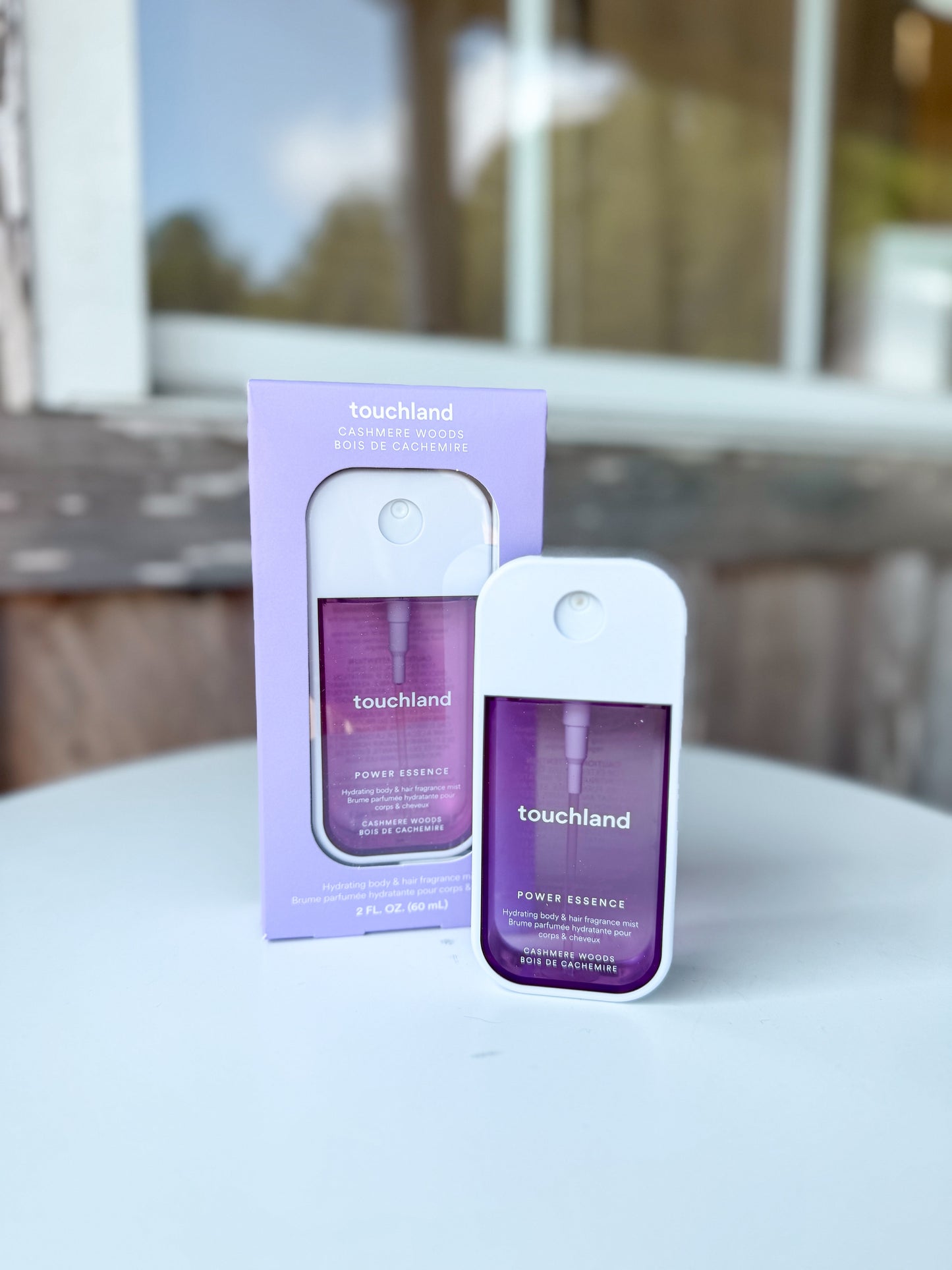 Cashmere Woods Power Essence Body & Hair Fragrance Mist Touchland