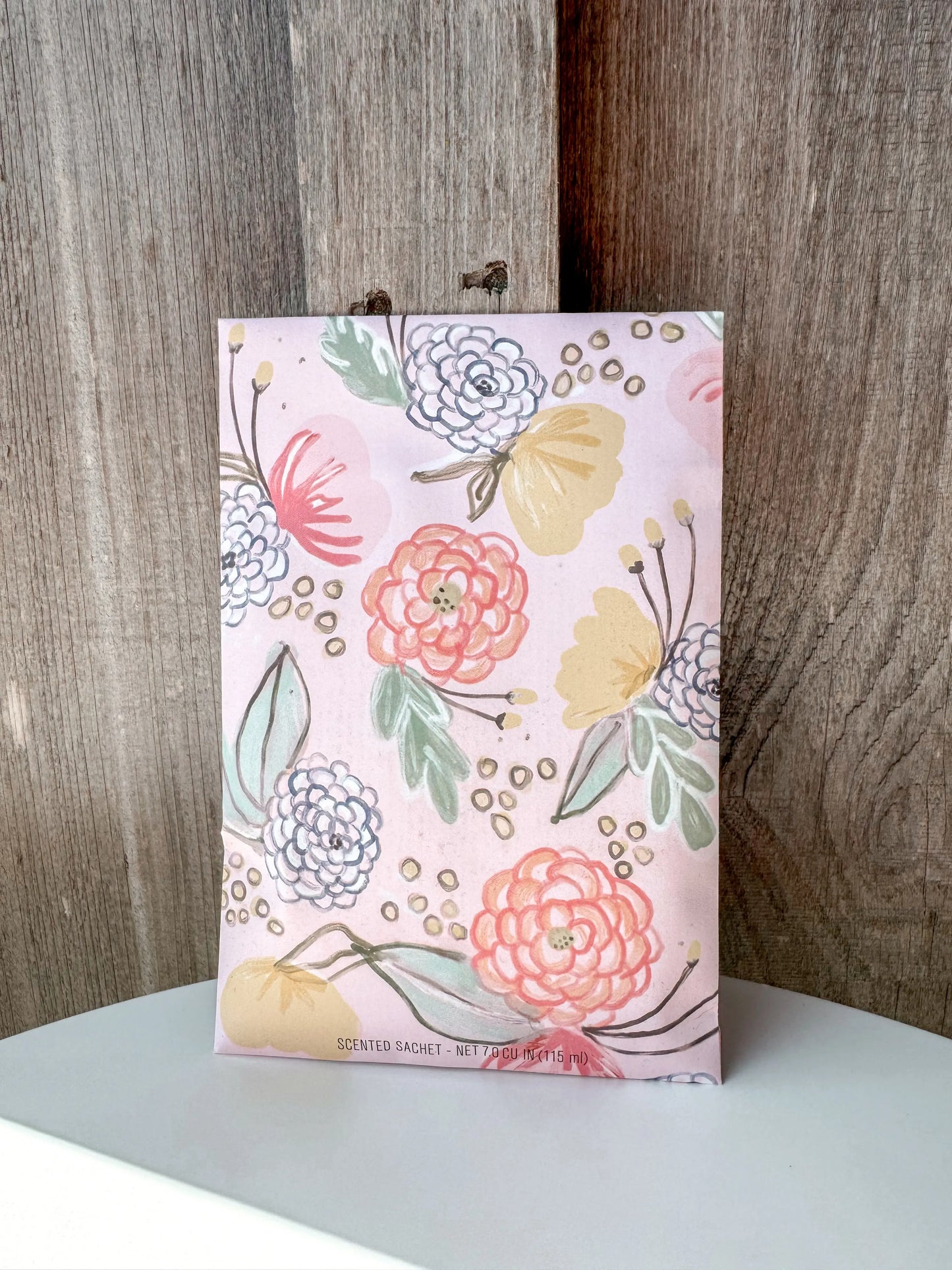 Sweet Grace Collection Pattern Sachet -Blush Floral BRIDGEWATER CANDLE CO.