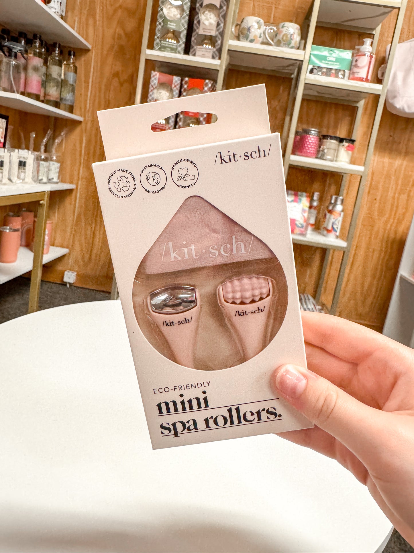 Mini Spa Rollers 2pc Set