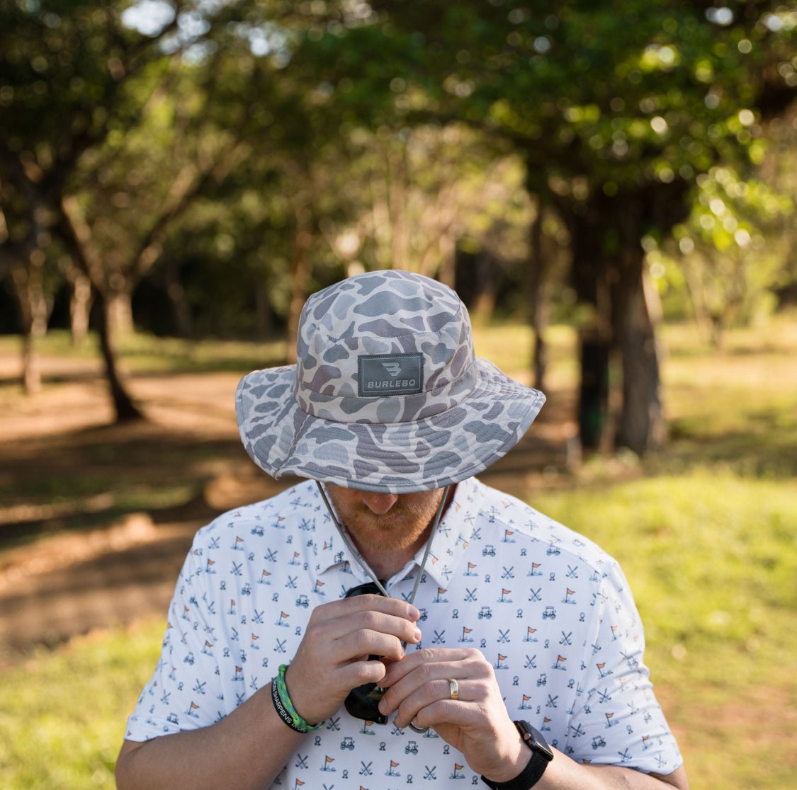 Burlebo Bucket Classic Deer Camo Hat BURLEBO