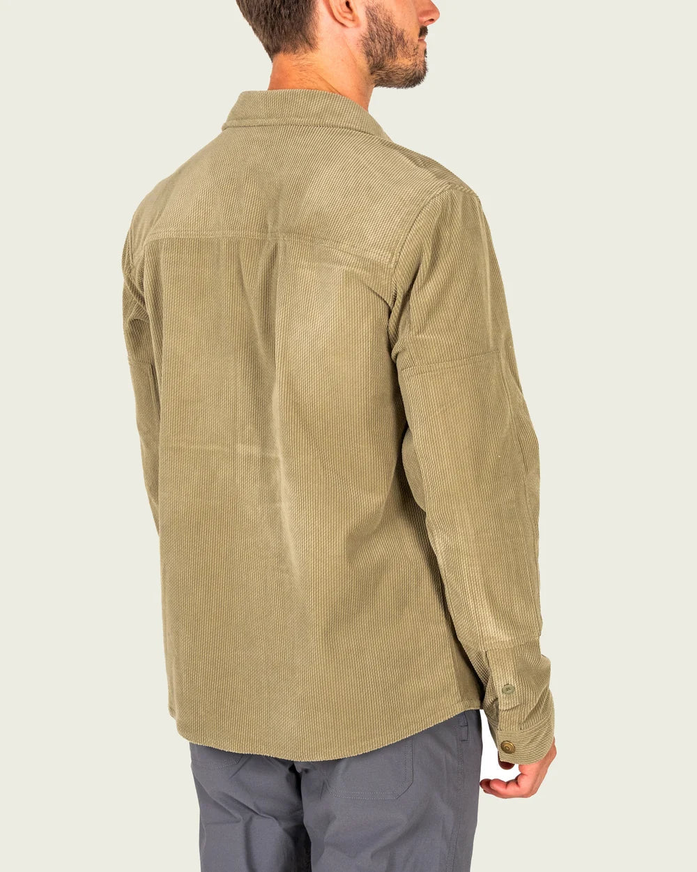 Marsh Wear Delano Cord Sage Brush Shacket MARSH WEAR